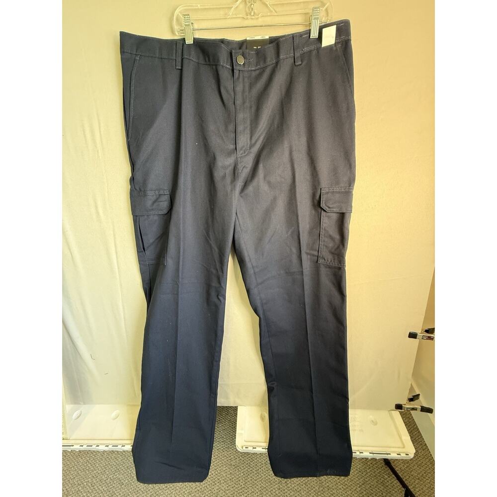 Dickies Occupational Wear Cargo Work Pants Navy Mens 37x34 Uniform NWT